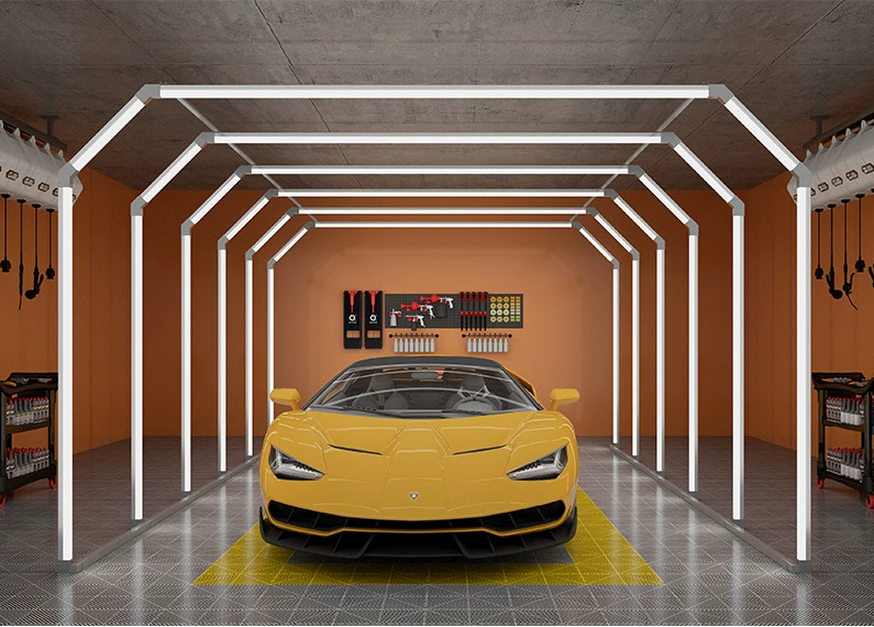 Garage Lamp Light Tunnel